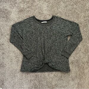 Maurice’s Knot Front Gray Sweater